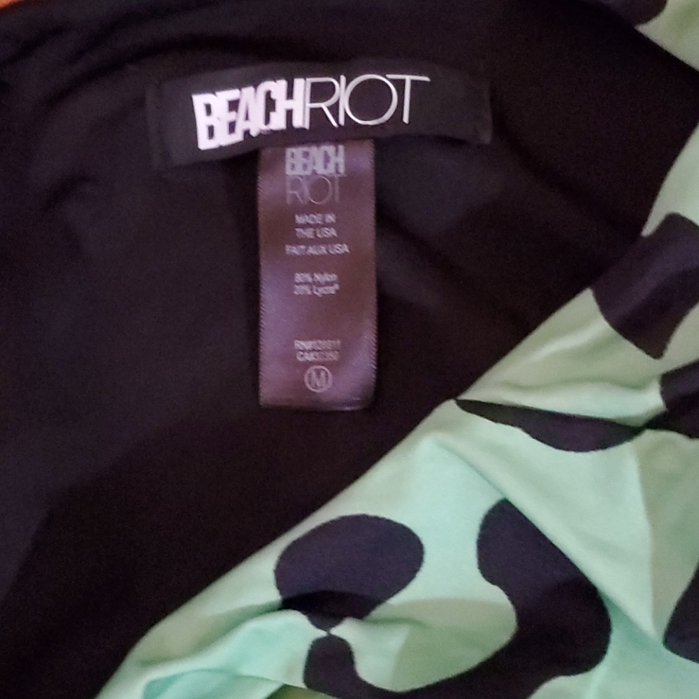 💚Beach Riot Leopard Print One Piece - Picture 7 of 9